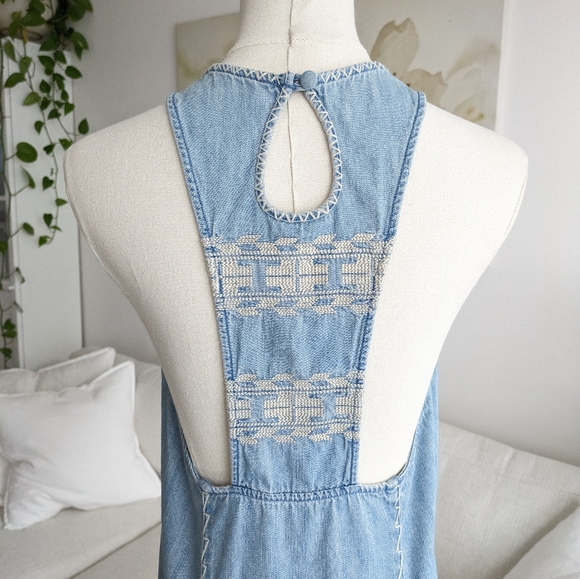 Free People Cotton Embroidered Dress - Picture 7 of 12